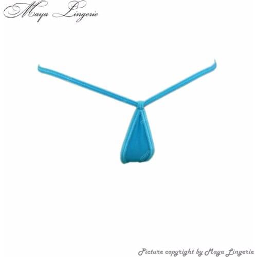 Sexy Thongs Womens Sheer Tiny Mini Micro Bikini Swimwear Lady Undewear Exotic Lingerie Panties Tear Drop Candy G-Strings