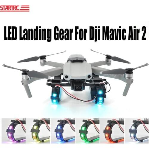 STARTRC Mavic Air 2 Landing Gear / LED Flying Kit Flash Light DIY Expansion Accessories For DJI Mavic Air 2 Drone
