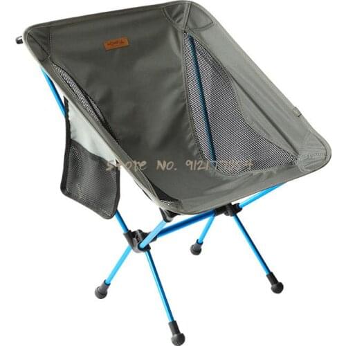 Outdoor Folding Chair Portable Fishing Chair Picnic Stool Beach Lounge Chair Camping Moon Chair