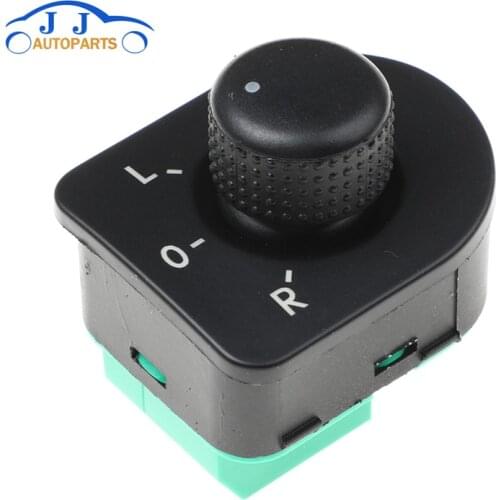 10 PINS 1J1959565A Left Side Master Door Adjust Knob Side Mirror Switch Knob For Volkswagen VW Bora Jetta Golf MK4 1J1 959 565A