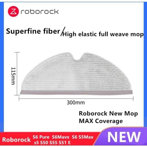 Xiaomi Roborock S5Max S50 S51 S55 S6 S60 S6 Maxv vacuum cleaner robot accessories cleaning cloth mop replacement 4PCS