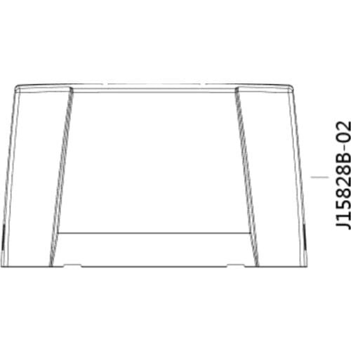 Capo SIXER 1:6 Jimny Samurai J15828B-02 engine hood cover RC Crawler option upgrade parts
