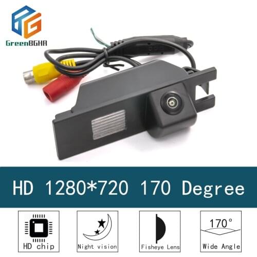 For Opel Ampera Corsa Meriva Adam Insignia Karl Astra H J/K GTC HD 1280*720 Fisheye 170 Degree Car Rear View Camera