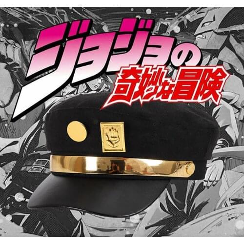 Anime JoJos Bizarre Adventure Sorajo Jotaro Sun Hat Fisherman Hat Cosplay Fashion Hat Student Hat