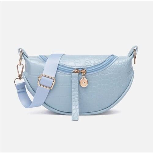 2021 New Woman Waist Bag PU Lady Waist pack Chest Bags Fashion Bag