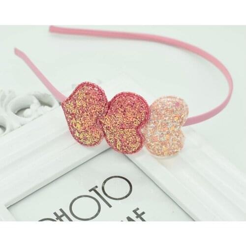 New three love girl headdress cute color headdress free mobile love hair accessories children gift