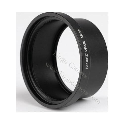 Lens / Filter Adapter Tube for Panasonic DMC-FZ10 DMC-FZ15 DMC-FZ20 Digital