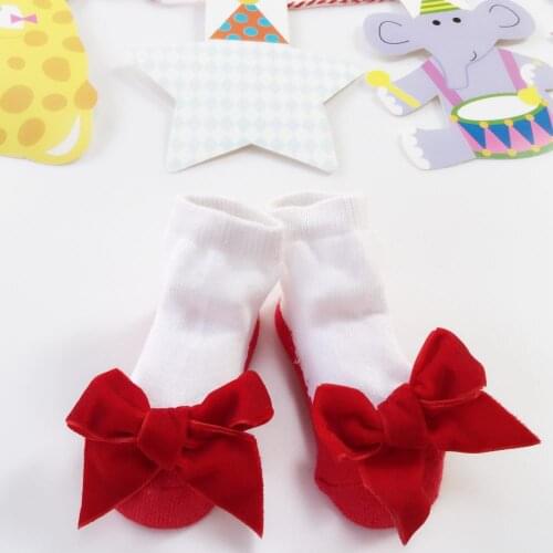 Sanlutoz Baby Girls Short Socks Cotton Infants Socks Princess Socks for Toddler Girls Newborn Gifts