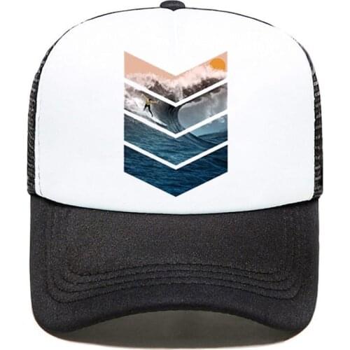 Surfing cap DIY logo hat customized summer cap Advertisement caps for company unisex mesh foam hat travelling cap fashioncap