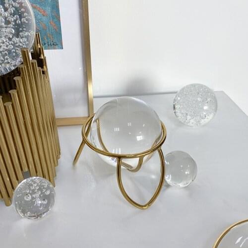 Nordic Crystal Ball декор Ornaments пасхальный декор Desktop Transparent Glass Ball Decorations And Props для сада и огорода