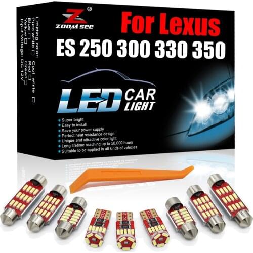 Constant Current White Canbus LED Interior For Lexus ES 250 300 330 350 300h ES250 ES300 ES330 ES350 ES300h 1989-2018 Car Lamp