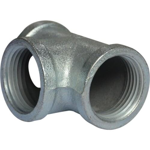 1/2" Tee 3 way F/F/F Threaded Pipe Fittings Stainless Steel SS304 Female x Female x Female 51mm Length