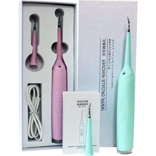 Second Generation Electric Ultrasonic Sonic Dental Scaler Tooth Calculus Remover Cleaner Tooth Stains Tartar Whiten Teeth Remove