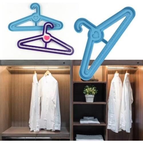 Clothing Suit Hanger Epoxy Resin Mold Clothes Stand Silicone Mould DIY Crafts Home Decorations Casting Tools