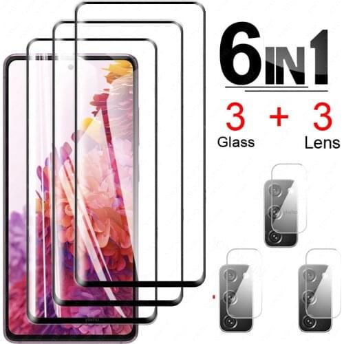 For Samsung Galaxy S20 FE Glass Screen Film Protector Tempered Glass For Samsung S20 FE SM-G780F G780 Glass For Galaxy S20 FE