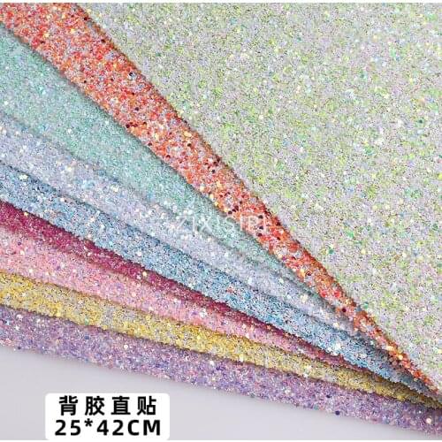 24*40CM mixed sequin Trim Applique Self Adhesive Strass Mesh Banding In Roll DIY box Decoration Sticker