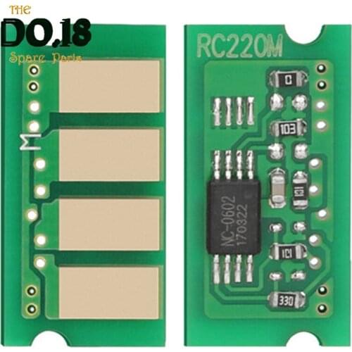 4 pieces SPC220 Toner Cartridge Chip For Ricoh SP C220 C220DN C220N C220S C221 C221N C221SF C222 C222SF C222DN cartridge Chips