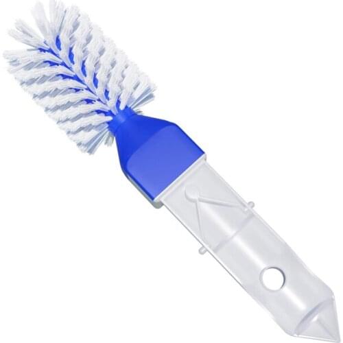 Swimming Pool Cleaning Brush Step Acrylic Brush Hair Corner Brush Hot Tub Spa Step Tile Brush Tool Great For Spa Corners