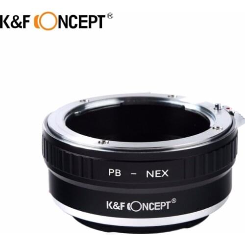 K&F CONCEPT High Quality Camera Lens Mount Adapter Ring for Praktica Mount Lens to for SONY NEX Lens Camera Body