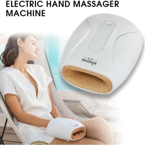 Electric Hand Therapy Massager Relaxation For Arthritis Pain Relief Portable Finger Hand Massager 3 Levels Strength Health Care