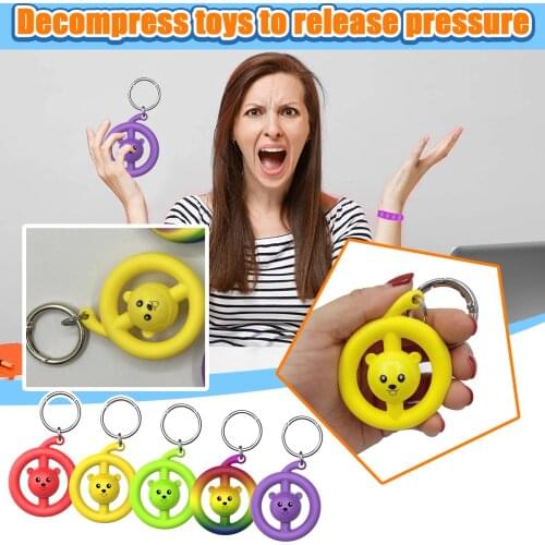 Cute Fidget Toys With Buckle Children Adult Decompression Squeeze Toys Grip Antistress Ball Squeeze Mochi Rising Abreact
