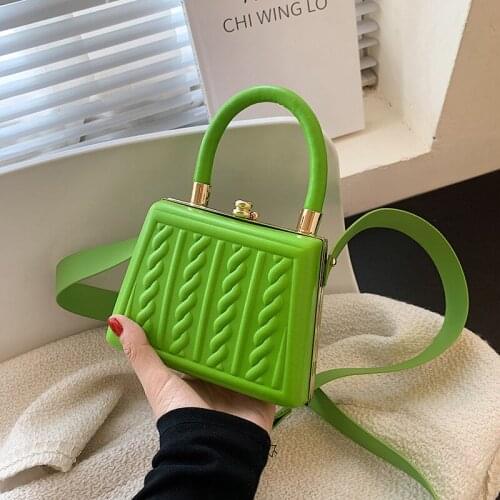 2021 New Fashion Twist Design Single Shoulder Messenger Pillow Bag Purses and Handbags Designer Bag Crossbody Bags for Women