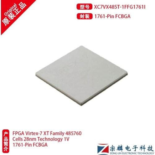 New original xc7vx485t-1ffg1761i bga1761 embedded chip xc7vx485t