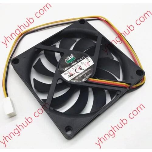 Cooler Master A8010-18RA-3DN-F1 DC 5V 0.25A 80x80x10mm 3-Wire Server Cooling Fan