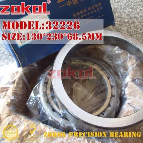 ZOKOL bearing 32226 7526E Tapered Roller Bearing 130*230*68.5mm