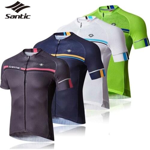 Santic Cycling Jersey Men 2018 Pro Team Road Bike Jersey Breathable Tops Quick Dry Shirt Bicycle Jersey Ropa Ciclismo