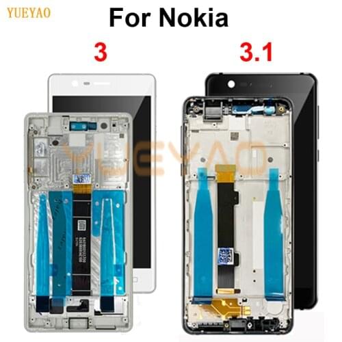 LCD For Nokia 3.1 TA-1049 TA-1057 A-1063 TA-1070 TA-1074 LCD Display Touch Screen For Nokia 3 TA-1020 TA-1028 TA-1032 TA-1038