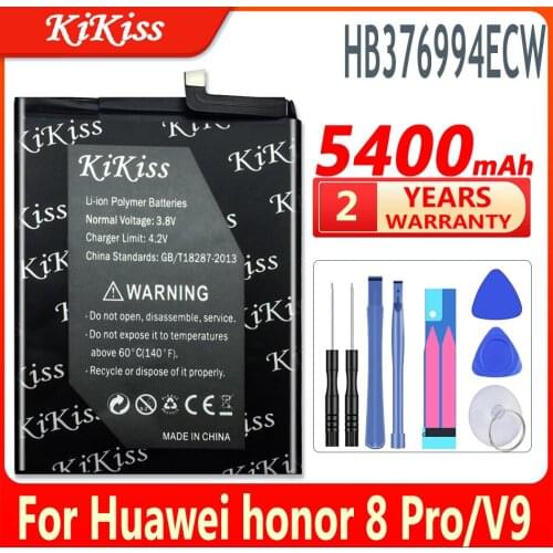 For Hua Wei Replacement Phone Battery 4000mAh HB376994ECW For Huawei Honor V9 / Honor 8 pro DUK-AL20 DUK-TL30 Batteries