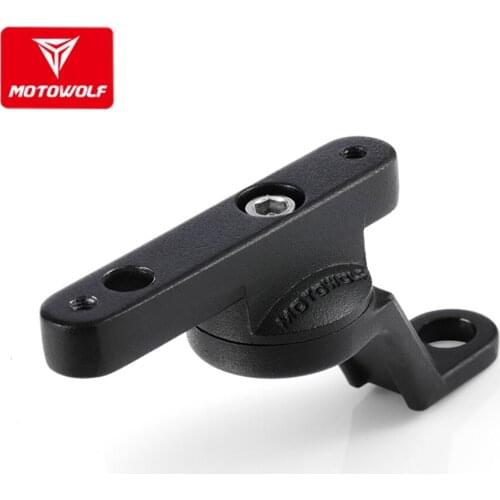 Universal Motorcycle/Bicycle Aluminum Alloy Extension Bracket Light Stand Multifunctional Tube Clamp Riding Equipment
