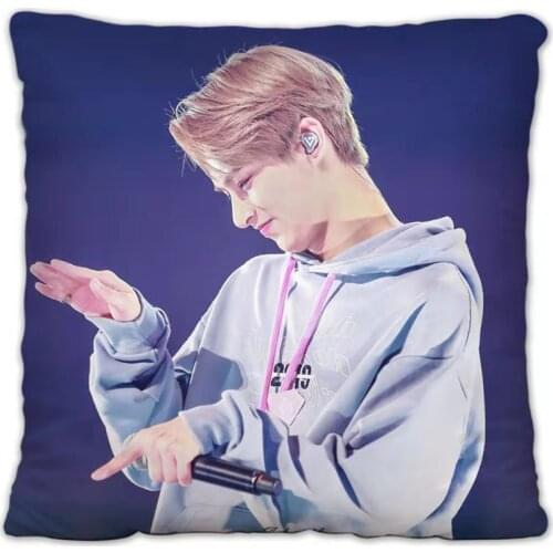 Wen Junhui Pillowcase Star Photo Poster Cushion Cover Souvenir Throw Pillow Cover Cojines Decorativos Para Sofa Surrounding Call