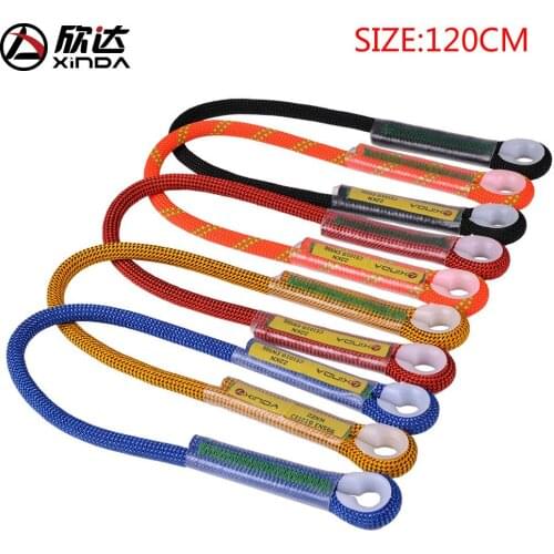 XINDA New outdoor climbing cable pulling climbing downhill lifesaving oxtail protector fall air drop protection equipment 120CM