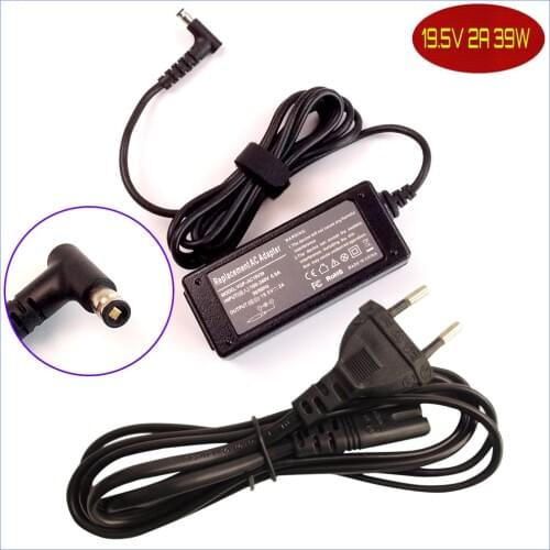 19.5V 2A Laptop Ac Adapter Charger POWER SUPPLY Cord For Sony Vaio Tap 11 SVT112 SVT1122X9RW SVT11225CXW SVT11213CXB Flip PC