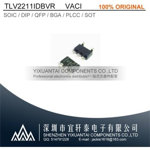 10pcs/lot 50pcs/lot 100pcs/lot Free shipping 100% original TLV2211IDBVR TLV2211I 2211I VACI SOT23-5