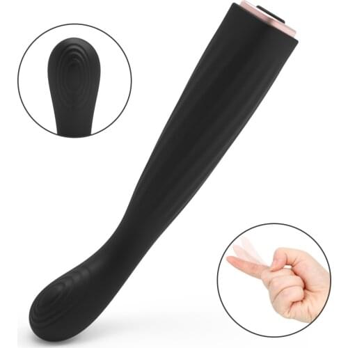 16 Speed Bullet Vibrator Magnet Recharge G-spot Massager Powerful Finger Design Strong Vibration Stimulator Sex Toys for Women
