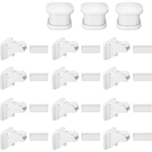 30 Pcs Magnetic Cabinet Drawer Cupboard Lock Kids Baby Safe Child Proof Kit
