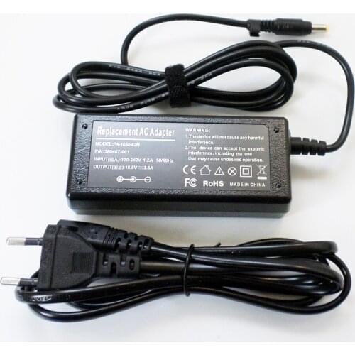65W 4.8mm*1.7mm Power Supply Cord For HP Compaq NX7000 NX7010 NX7040 NX7100 NX7200 nx8000 AC Adapter Battery Charger 18.5V 3.5A
