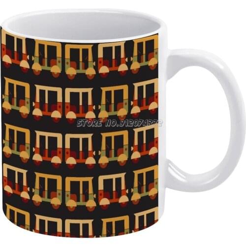 Auto Coffee Mugs High Fashion Luxury Pattern Ceramic Mug Custom Cup Mugs Coffee Cups Ceramic Vintage Auto Meters Three Wheel Qui