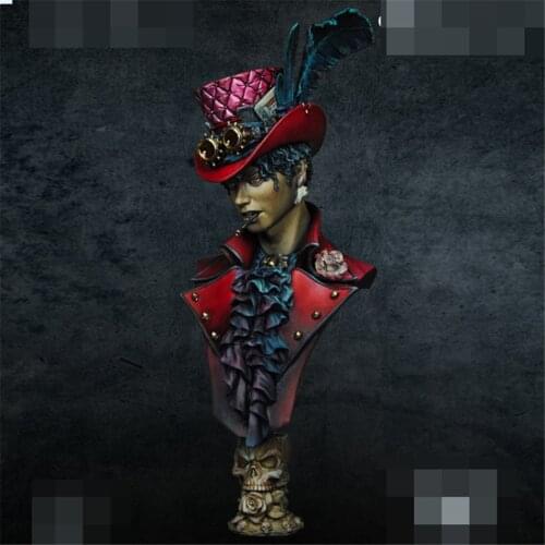 Performing Singer JACK Resin Bust Kit 1/10 Scale Assembly Model Figure Resin Kit Bust Colorless Self-Assembled Toy