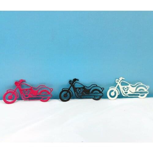 Motorcycle Metal Cutting Dies Scrapbooking Embossing Folders For DIY Album Card Making Craft Stencil Greeting Photo Paper