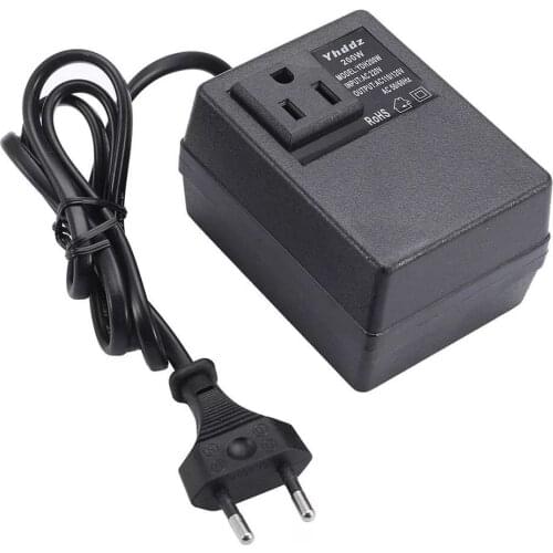 EU plug single phase AC 220V AC220V to 110V converter voltage converter step-down transformer