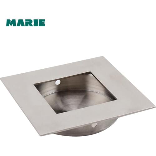 Stainless steel conceal recessed built-in Furniture Handle pull knob handle sliding door