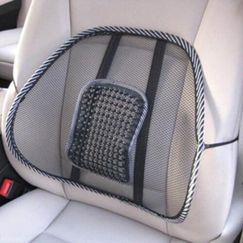 39CMx41CM Universal Car Seat Chair Back Massage Lumbar Support Waist Cushion Mesh Ventilate Cushion Pad for Car Office Home