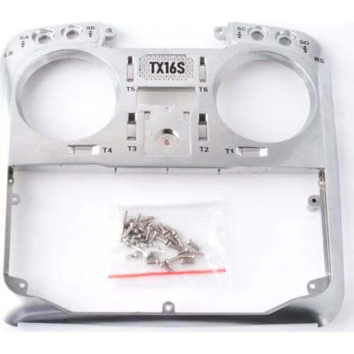 In Stock RadioMaster TX16S Transmitter Multi-color Cover Shell Spare Part Replacement Front Case - Silver