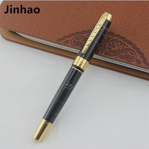 High Quality JINHAO 250 black Fountain pen Stationery office school Supplies Writing birthday gift ink pens