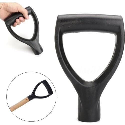 1 x Shovel Handle Replacement Top D Garden Dig For Spade Fork Shovel Plastic Black