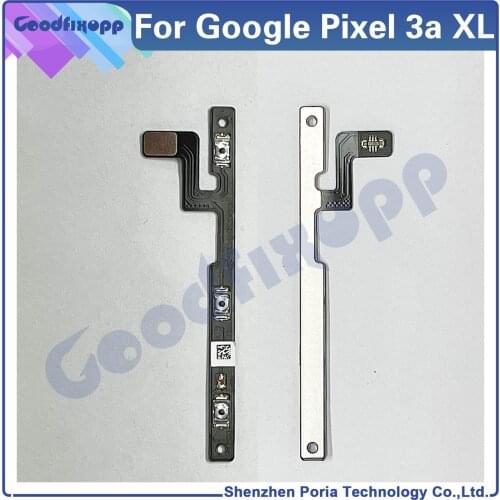 100% High Quality For Google Pixel 3A XL 3AXL G020C G020G G020F Power On Off Key Flex Cable Power Button Flex Cable Replacement